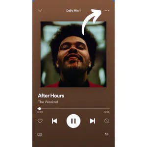Finding-Sleep-Timer-option-in-Spotify