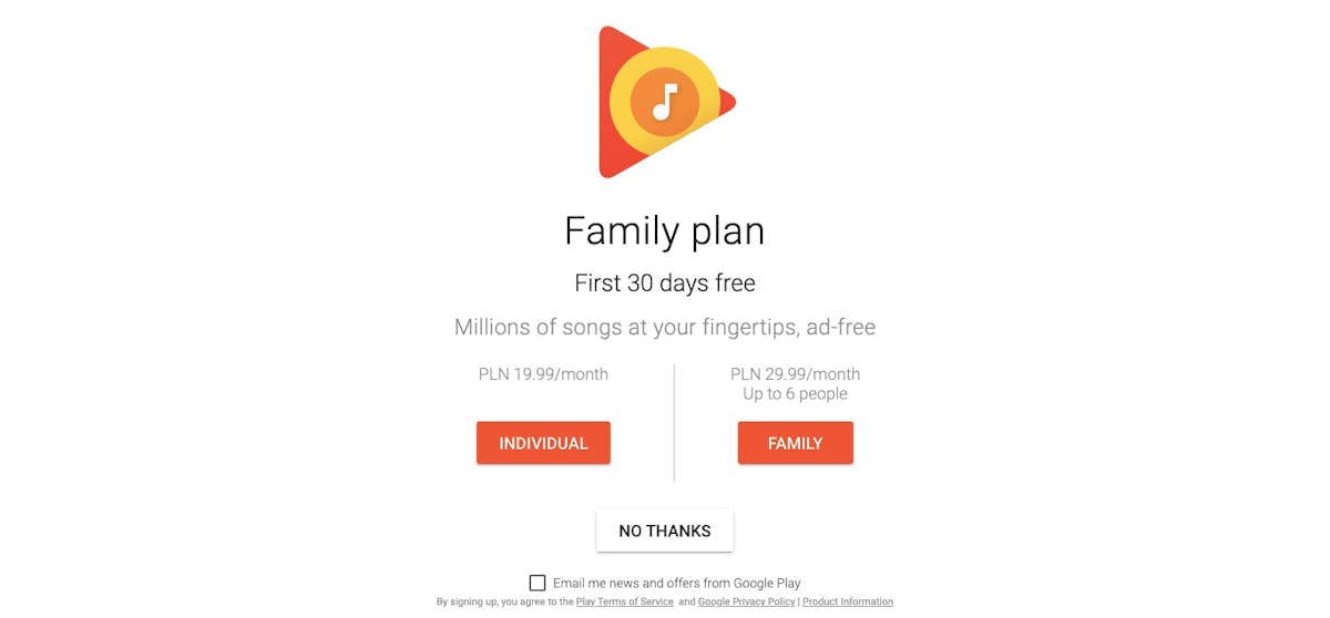 Google to expand its family plans beyond just Play Music