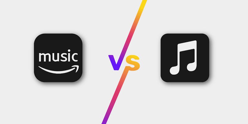 Amazon Music vs. Apple Music - Rückblick 2023